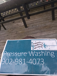Pressure washing  service,