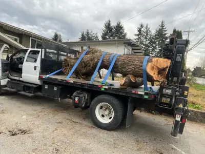 flatdeck 14’ 14000lbs crane 5000lbs, View more