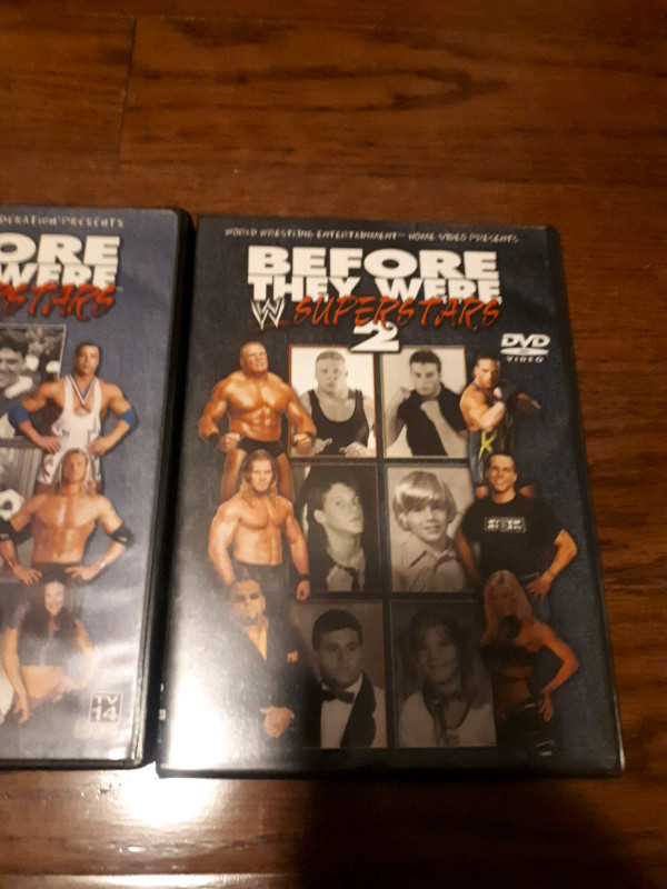 WWE Before They Were Superstars 1 & 2 DVD World Wrestling in CDs, DVDs & Blu-ray in Oakville / Halton Region - Image 2