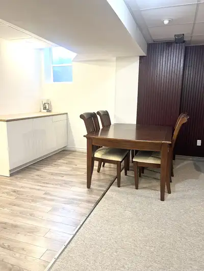 Furnished basment Aparteman with seprate entrance door very clean & quite in Richmondhill