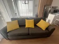 Sofa 2-3 places gris