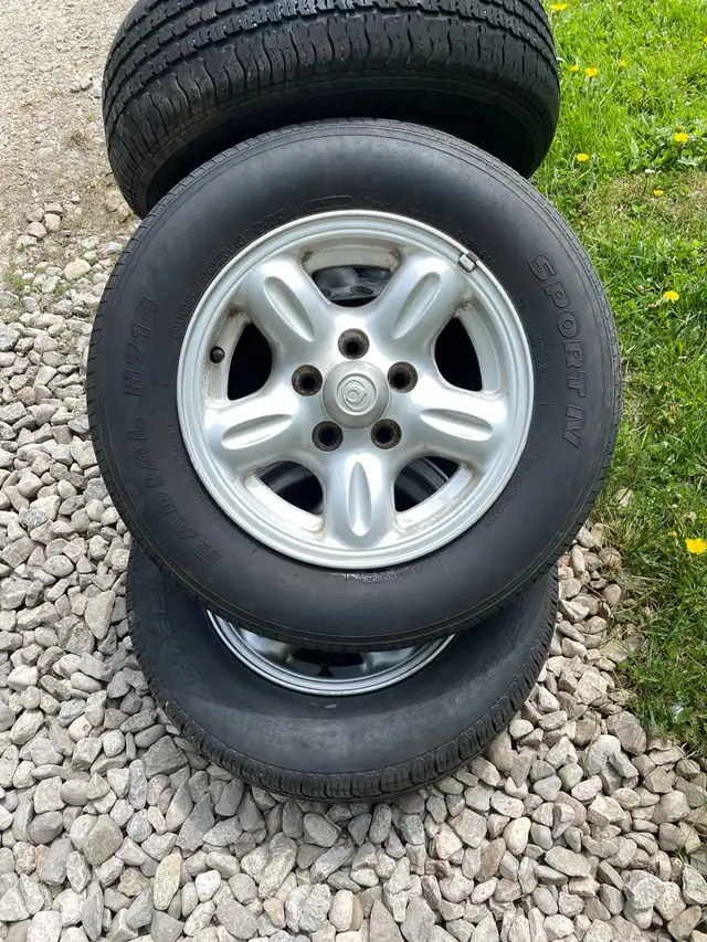 Full set of 1994 Mazda B/Ford Ranger pickup wheels alloy 14X6” ” in Tires & Rims in Oakville / Halton Region - Image 2