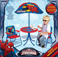 Spider-Man Children's Patio Set Brand New In Sealed Box