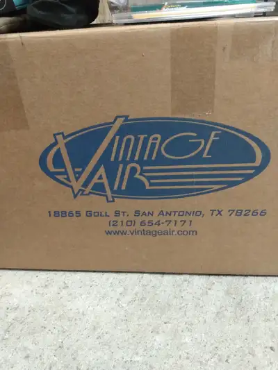 Vintage a/c kit with defrost...still requires parts..brand new in box. Wouldn't fit my old cruiser....