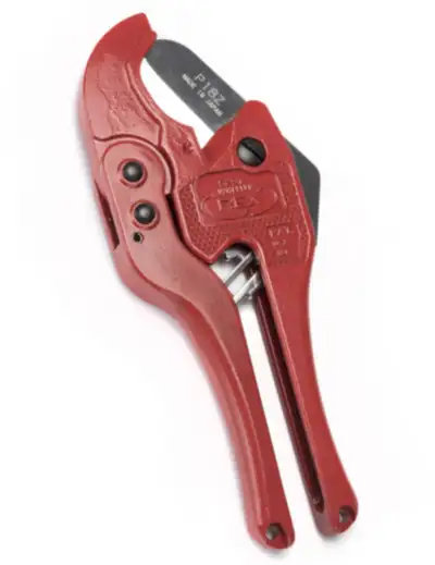 Wheeler Rex Pipe Cutter 5290 For 1/8" to 1 5/8" O.D. (3-42mm) Schedule 40 Materials: PVC, ABS, vinyl...