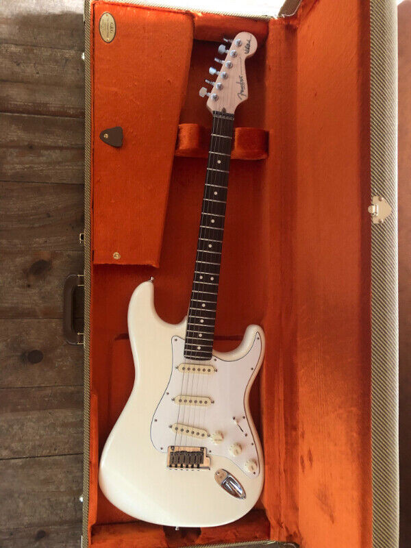 Fender Stratocaster Olympic white Noiseless for sale  