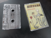 Audio cassette Nirvana album Incesticide