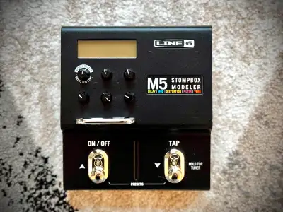 LINE 6 M5 Electric Multi-effects pedal - LIKE NEW, View more