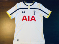 2014-2015 Tottenham Hotspur Home Soccer Jersey - Large