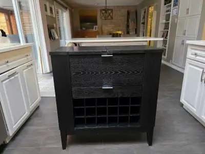 Crate & Barrel Spirit Bar Cabinet, View more