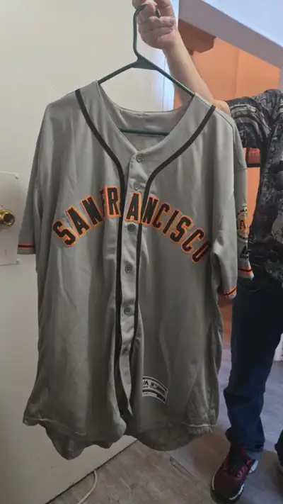 Vintage San Francisco Giants #25 Bonds Stitched Jersey Size 48, View more