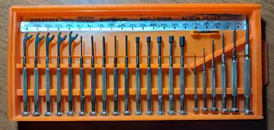 Vintage 21 Piece Precision Tool Set, View more