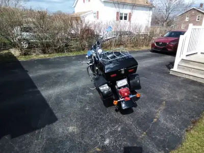 2005 Suzuki Boulevard c90t(1500cc).Black in color.Has Vance and Hines long shots.Also have original...