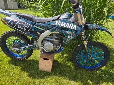 Electric Start Yamaha Tuner App Launch Control Hole Shot FMF Factory 4.1 RCT full exhaust Renthal Sp...