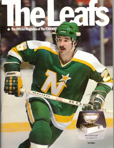 TORONTO MAPLE LEAFS VS MINNESOTA NORTH STARS - FEB.21,1981, View more