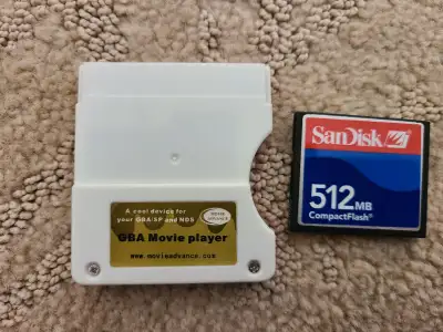 GBA Movie Player For Nintendo DS / Game Boy Advance SP, View more