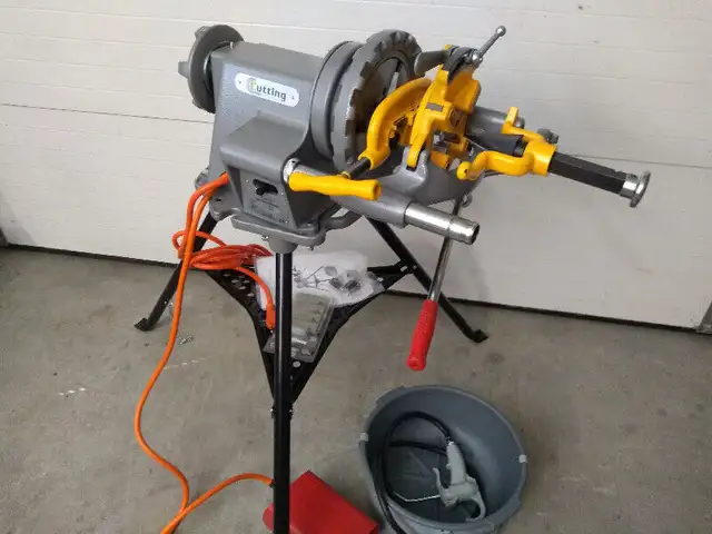 New 300 Pipe Threading Machine Threader with Two Die Heads!628637284657931223