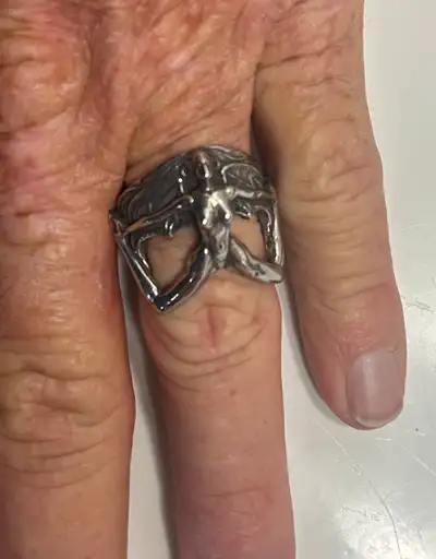 MENS Flying Lady Ring, View more