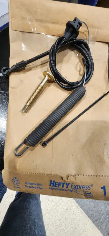 175067 Clutch Cable Replacement Kit for 42 Inch Mower, Craftsman, Poulan, Husqvarna