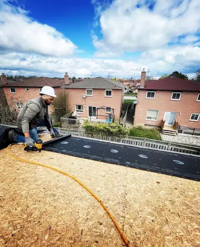 Contact us for free estimates 4379853454 roof leakage repairs roof repairs Skylight Specialist New r...