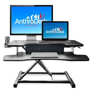 (UNBOXED) ErgoSpring Desk Converter Deluxe - 35”, View more