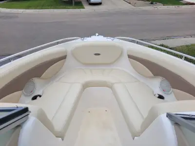 Time to sell our boat. Low HRS (225). 220 HP Mercruiser inboard. Tandem trailer, Fish Finder, Full I...