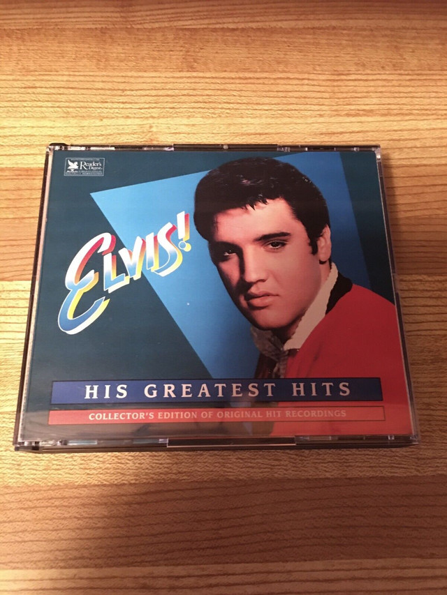 CD SET-ELVIS PRESLEY-4 DISC GREATEST HITS in CDs, DVDs & Blu-ray in City of Toronto