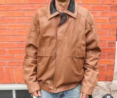 Italian Leather Jacket, View more