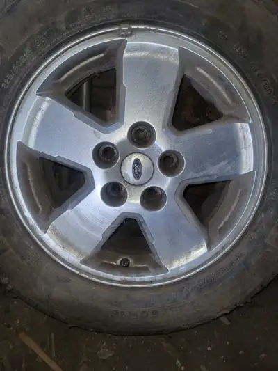 4 Rims, are 16" and in great shape, tires still on but cracked from age, truck long gone, wheels bee...