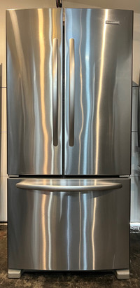 KitchenAid stainless 33” fridge - delivery 