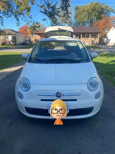 Selling my 2012 Fiat 500 Pop AS IS still my daily, a charming and fuel-efficient hatchback with 1157...