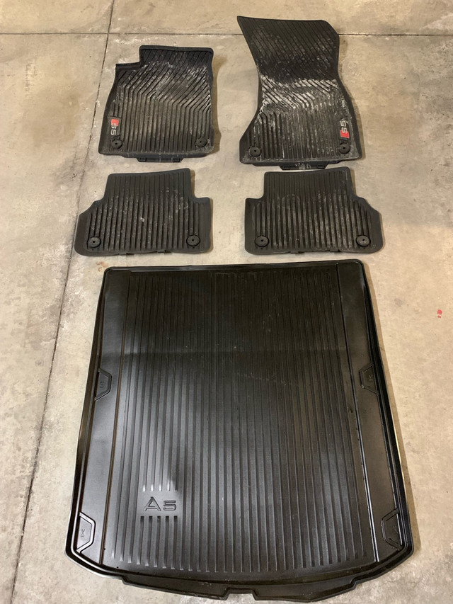 2019 Audi S5 Sportback rubber floor mats in Other in Markham / York Region