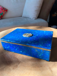 Lapis Lazuli Jewellery Box