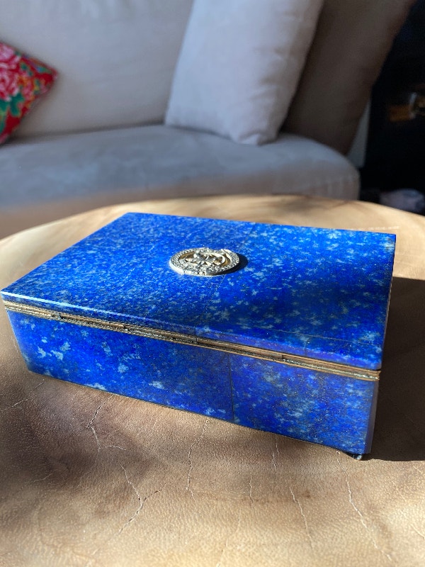 Lapis Lazuli Jewellery Box Jewellery & Watches Ottawa Kijiji