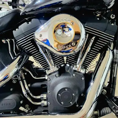NEW PICS COMING SOON 96" engine with 574 Feuling Reaper cams 6 speed transmission Vance and Hines st...