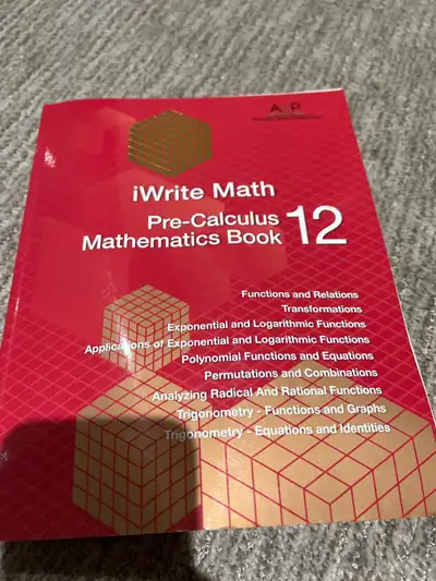 Iwrite math pre calc, View more