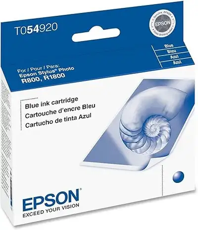 Original Epson Inkjet Cartridge-Blue T054920, View more