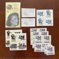 Lot of Vintage Wpg Blue Bombers Temporary Tattoos