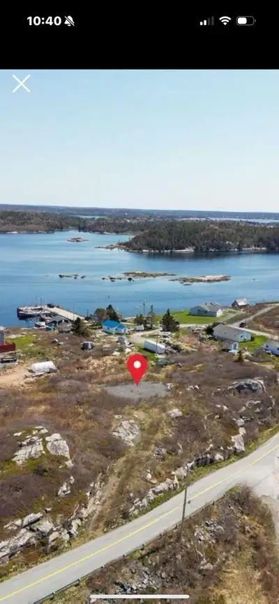 Rare opportunity to own a beautiful waterview lot in Dover, Nova Scotia, just 4 minutes from the ico...