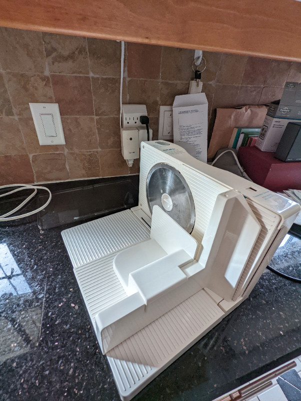 Rival Fold Up Electric Food Slicer for Meat, Cheese Other Ottawa