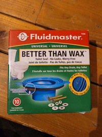 Better than wax ring for toilet, new