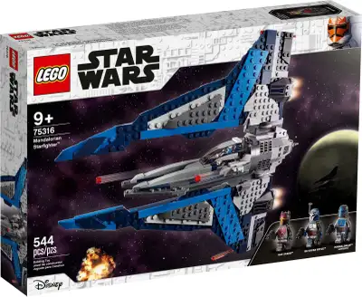 LEGO Star Wars 75316 Mandalorian Starfighter 3 Minifigs New, View more