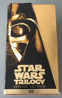 Star Wars Trilogy Special Edition Movies Box 3 VHS Video Tapes