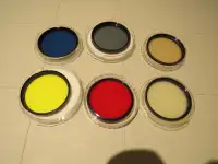 55mm Camera Filter Collection