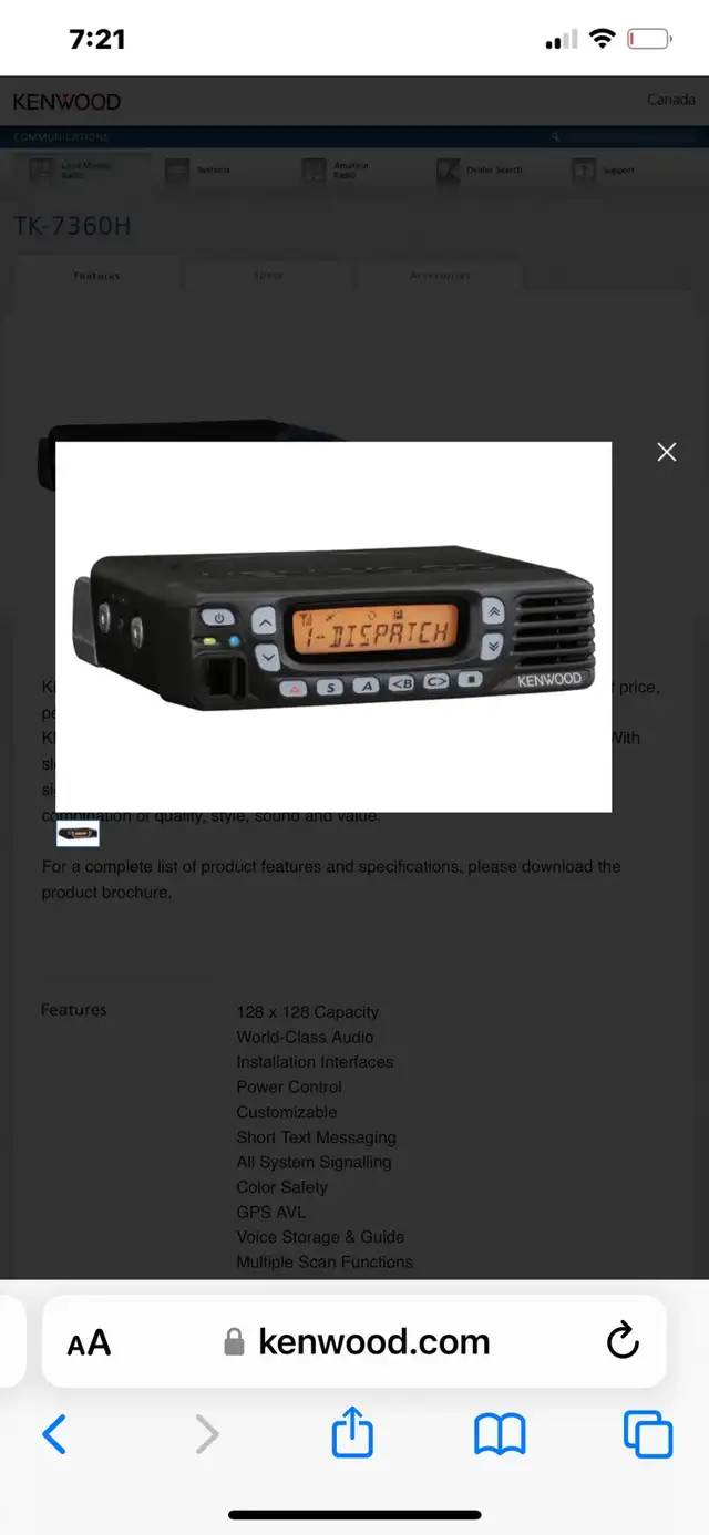 Kenwood VHF Twoway Radios488166347380500480