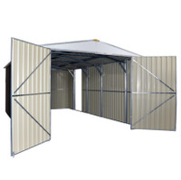 Galvanized Metal Garage Shed (11’ x 20’)