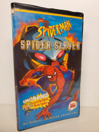 Spider man spider slayer vhs vcr cassette