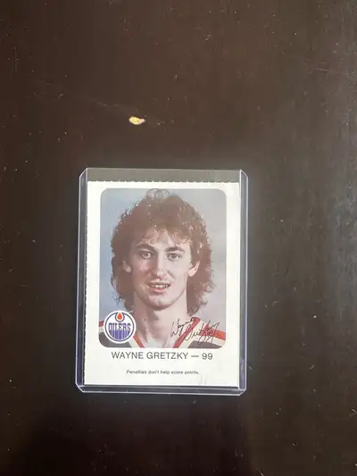 super rare Gretzky long hair , View more