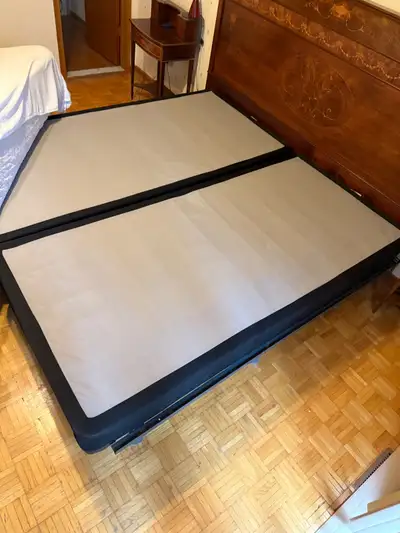 Base de lit en métal et sommier pour Lit King, View more