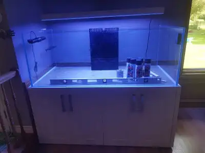 Saltwater Reef Ready Aquarium Tank and Sump, View more